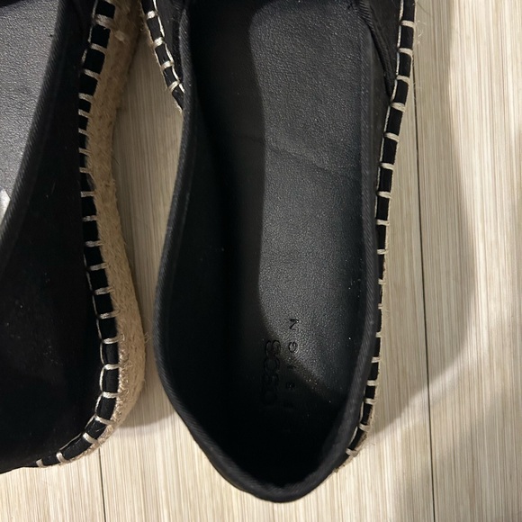 Like New ASOS DESIGN Journal flatform espadrilles in black - Picture 5 of 8